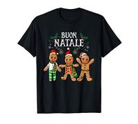 Dolciume Natale Regalo Natalizio Omino Pan Di Zenzero Maglietta