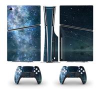 DolDer Adesivo per PS5 Slim Disc Edition, adesivo in vinile, pellicola protettiva per console e controller PS5 Slim Disc (S0066)