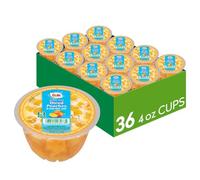 Dole Diced Peaches in 100% Juice, 4-Ounce Cups (Pack of 36)