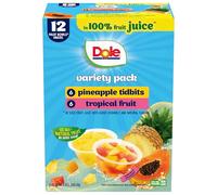 Dole Pineapple and Tropical Fruit Salad, 4 Ounce (Pack of 12)