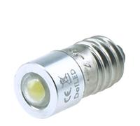 doled 0,85 Watt 4 - 8 Volt E10 LED CREE lampadina con attacco a vite per Dynamo azienda, AC e DC AC/DC