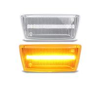 DoLED, Frecce Indicatore di Direzione Laterale a LED, Trasparente, Compatibile con Adam Astra H J GTC Corsa D E