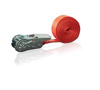 Dolezych Cinghia a Cricchetto Monoblocco, 700 Dan, Lunghezza 4 M, Rosso