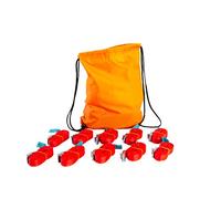 Dolezych - Cinghie di trazione, 1 pezzo, 10 cinghie di fissaggio 25 mm, lunghezza 4,00 m, 250 daN, forza di trazione, in Dolezych-Premium Gymsac