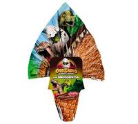 Dolfin OVOSAURO Mini Uovo di Cioccolato a Latte 50 g - Con Sorpresa - Uova Cioccolata Finissimo Senza Glutine Pasqua 2024 con adesivo Zeus Party