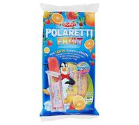 Dolfin Polaretti Fruit Confezione con 10 Ghiaccioli al gusto di Frutta (Arancia, Fragola, Amarena, Limone) 400ml (2024)