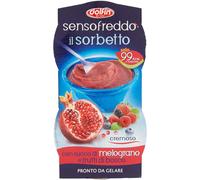 Dolfin Senso Freddo Sorbetto Melograno e frutti di bosco - 6 cfz da 200ml