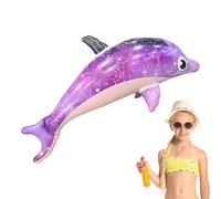 Dolfino Gonfiabile | Piscina Di Piscina Del Delfino Cartone Animato - Animale Marino Gonfiabile Ispessito Per Bambini E Adulti - Fun Photo Prop E Decorazioni A Tema Acquatico Per Piscina, Spiaggia, Fe