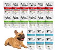 Dolina Noteci cibo umido per cani 18x500 g (6x Selvaggina, 6x Manzo, 6x Agnello)