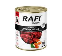 DOLINA NOTECI Cibo umido per cani Rafi Classic con manzo 12x800g