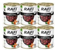 DOLINA NOTECI Cibo umido per cani Rafi Classic con selvaggina 6x800 g