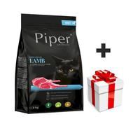 DOLINA NOTECI Piper Animals con agnello per gatti 3kg + sorpresa per il gatto