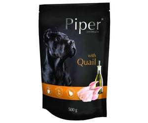 DOLINA NOTECI PIPER Animals con quaglia 500g cibo umido per cani