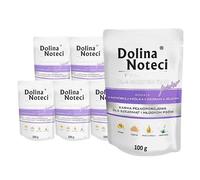 Dolina Noteci Premium per piccole razze Junior ricco di fegato di coniglio e coda di cervo Bustina 10x100g