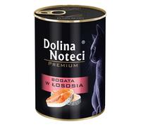 Dolina Noteci Cibo Premium per gatti ricco di salmone 400g x6