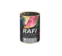 DOLINA NOTECI RAFI Alimento umido senza cereali con prosciutto e stomaci di manzo 400g