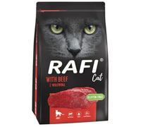 DOLINA NOTECI Rafi Cat cibo secco per gatti con manzo 7 kg + sorpresa per il gatto GRATIS!