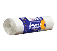 Doli's Sacchi Spazzatura per Raccolta Differenziata, Super Resistente, Antigoccia e Antiforo, per Bar, Ristoranti, Aziende e Condomini, 100% riciclabile (55x70)