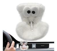 Doll Car Seat | Air Vent Clip & Desktop Stand | Cute Dolls Accessory with Soft Furry Cushion Decoration Displaying Accessories for Kids Children Toddler Play Display Collectible 10-17cm Toys