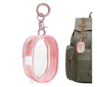 Doll Carrying Bag - Clear Keychain Bag | Doll Lipstick Cards Keys Storage, Waterproof Doll Display Bag, Clear & Trasparente Storage Bag - Persones Storage Bag