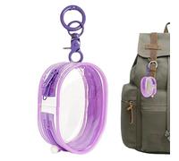 Doll Carrying Bag - Clear Keychain Bag | Doll Lipstick Cards Keys Storage, Waterproof Doll Display Bag, Clear & Trasparente Storage Bag - Persones Storage Bag