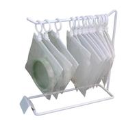 Doll Clothes Rack, Mini House Clothes Rack, Costume Stand Organizer for Tiny Coat, Shirt, Dress, Role Playing Game, Toy Display for Girls, Bedroom Decor, Fashion Accessories Holder
