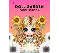 Doll Garden: Coloring Book