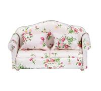 Doll House Couch - 1 12 Scale Doll Divano Chair with Pillows,Dol House Accessories, High Simulation Furniture Toy for Collector, Dollhouses, Kids Gift