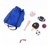 Doll House Miniature Sports Set, Mini Figurine Toys for Pretend Play, Educational and Interactive Learning with Detailed Design, Fun Activity for , Kids, Teens, Boys, Girls, Children, Daughter