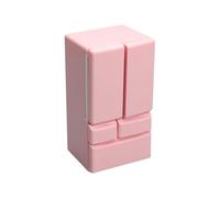 Doll House Refrigerators - 1:12 Scale Miniature Double-Door Refrigerator, Pretend Play Kitchen Toy, Accessories | Creative Small Refrigerator For Decoration And Role-Playing Scenes