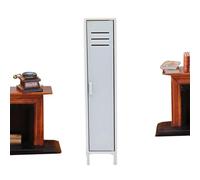 Doll Room Display Storage Cabinet - 1/12 Scale Miniature Furniture | Charming Interactive Miniature Ornament Adds An Authentic, Decorative Touch To Doll Room Setups For Collectors, Kids