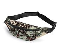 Dollar Bills Skulls Scheletro Bulldog francese Sugar Skull, sportivo per bambini per adulti per uomo donna