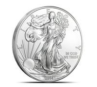Dollaro d'argento Morgan 2014, argento puro al 999%, monete non circolate
