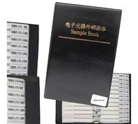 DollaTek 1% 0805 Cartella Resistor Assorted SMD (0 ohm-10M Ohm) 170value x 50pcs = 8500pcs campionario