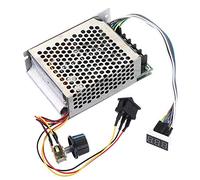 DollaTek 10V-55V 40A Regolatore di velocità del Motore DC Continuo con Interruttore Freno avanti-Indietro