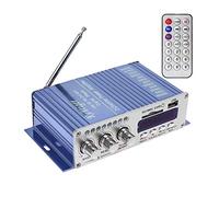 DollaTek 12V Amplificatore Audio Digitale Stereo Hi-Fi Dvd USB SD FM Stereo Audio MP3 Autoradio Altoparlante Bluetooth Amplificatore HiFi Mini 2 canali Display Digitale Lettore di Potenza