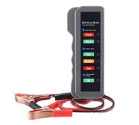 DollaTek 12V Tester Strumento diagnostico per Presa accendisigari per Auto con rilevatore di alternatore Digitale per Batteria con 6 indicatori LED