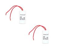 DollaTek 2Pcs CBB60 AC 450V 12UF Condensatore di Marcia del Motore per Cilindro a 2 Fili