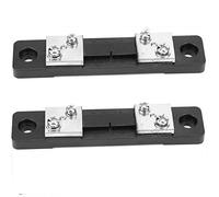 DollaTek 2Pcs FL-2 50A 75MV DC Resistore shunt Corrente per Pannello di Controllo Ampere