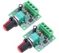 DollaTek 2Pcs RR-PWM-15V Bassa Tensione in CC 1.8V 3V 5V 6V 12V 2A velocità del Motore di PWM