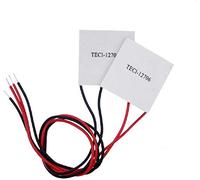 DollaTek 2Pcs TEC1-12706 40x40MM Piastra di refrigerazione Peltier di Raffreddamento termoelettrica