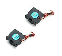 DollaTek 2Pcs Ventola di raffreddamento stampante 3D DC 12V per dissipatori di calore neri