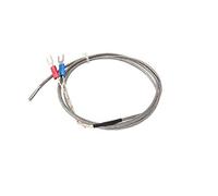 DollaTek 3 pz sensore di temperatura tipo k cavo 1 m 3x10x1000mm termocoppia 0-600 gradi per stampante 3d