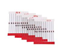 DollaTek 300Pcs (2V ~ 39V) 30 valori 1 / 2W 0,5W Set diodi Zener Kit assortimento Misto
