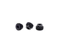DollaTek 3PCS M0.6 17T-28T Ingranaggio Motore pignone in Metallo per Albero Motore 5mm 1/8 RC Ricambi Auto Motore - 17T 18T 19T ingranaggio