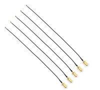 DollaTek 5 Pezzi 20 cm/7,8" U.FL Mini PCI a SMA a polarità inversa Cavo WiFi Cavo IPX a SMA Femmina Cavo WiFi Adattatore Antenna FPV Trasmettitore - Spirale Esterna Ago Interno