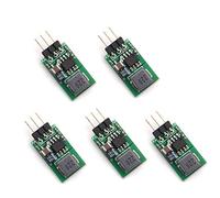 DollaTek 5Pcs 5V 1A Mini Blocco regolatore a Tre terminali Invece dell'ingresso LM7805 5,5~32V