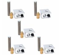DollaTek 5Pcs Blocco riscaldante + Gola + Kit ugelli per stampanti 3D