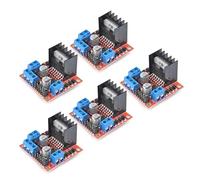 DollaTek 5Pcs L298N Scheda Driver Dual H Bridge per Motore Passo-Passo per Arduino