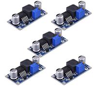 DollaTek 5Pcs Modulo convertitore Boost XL6009 da CC a CC da 3,0-30 V a 5-35 V Scheda di Uscita Regolabile con Tensione di Uscita